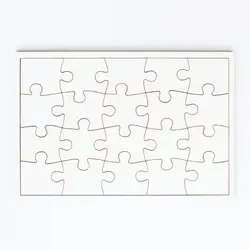 פאזל עץ 20 חלקים גודל A4